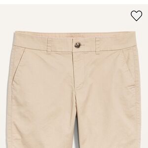 Classic Tan Women's Mid-rise Twill 9-inch Shorts